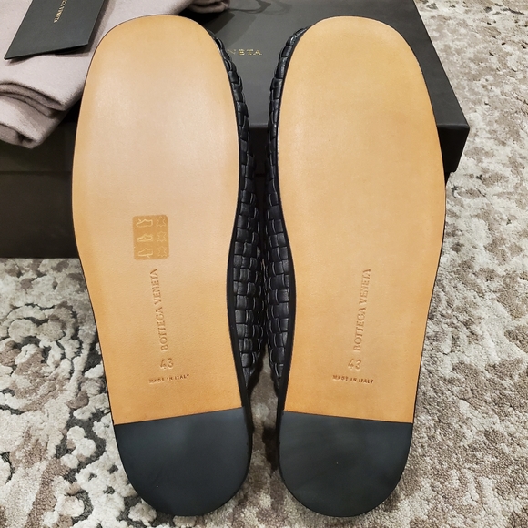 Bottega Veneta Woven Leather Slide Mule NEW - Picture 8 of 9